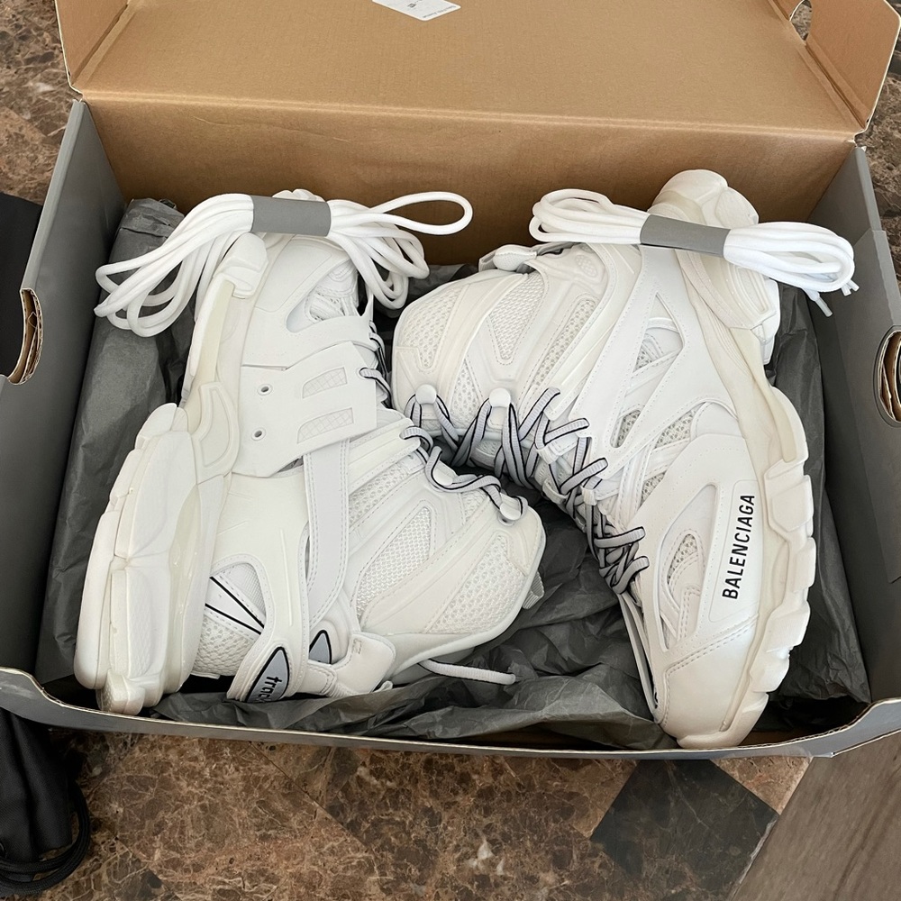 Balenciaga High Top Track Sneakers - Picture 7 of 8